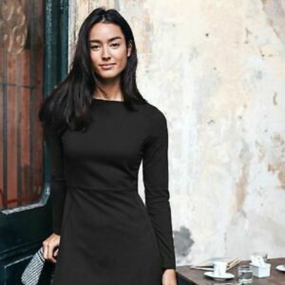 long sleeve workwear dress Casual Chic Icon Long Sleeve Knit Midi Dress main image 0